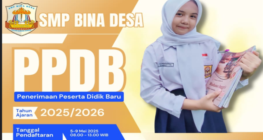 PPDB SMP BINA DESA 2025/2026