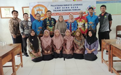 Pelatihan Literasi Untuk Guru & Staf Tahun 2024